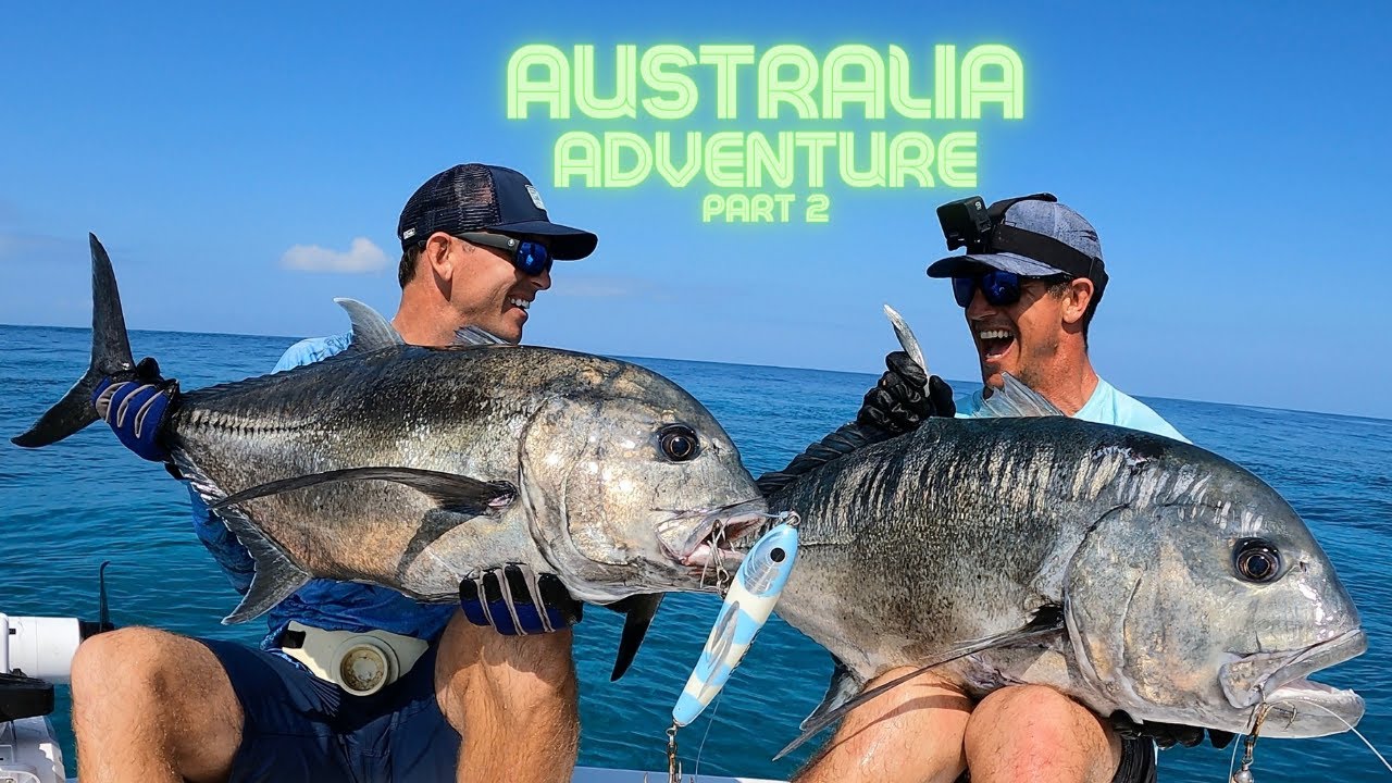 INSANE GT Fishing the Great Barrier Reef!💥 Part #2