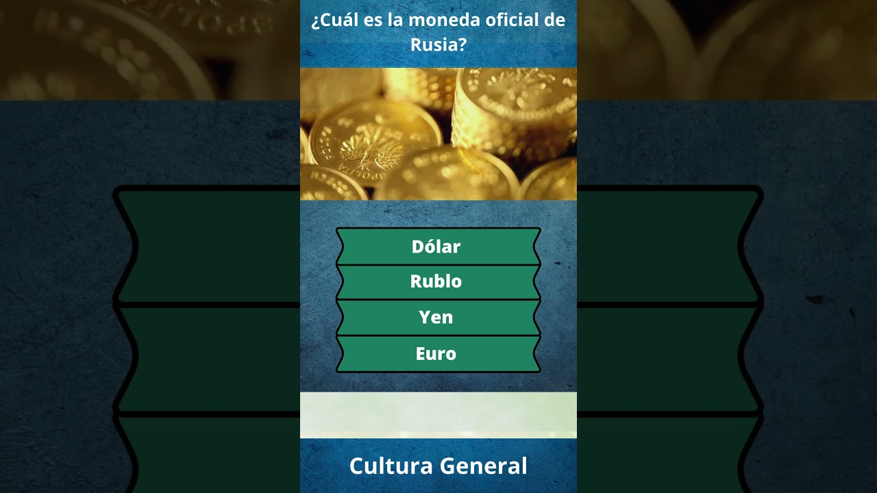 &iquest;Cu&aacute;l es la moneda oficial de Rusia?