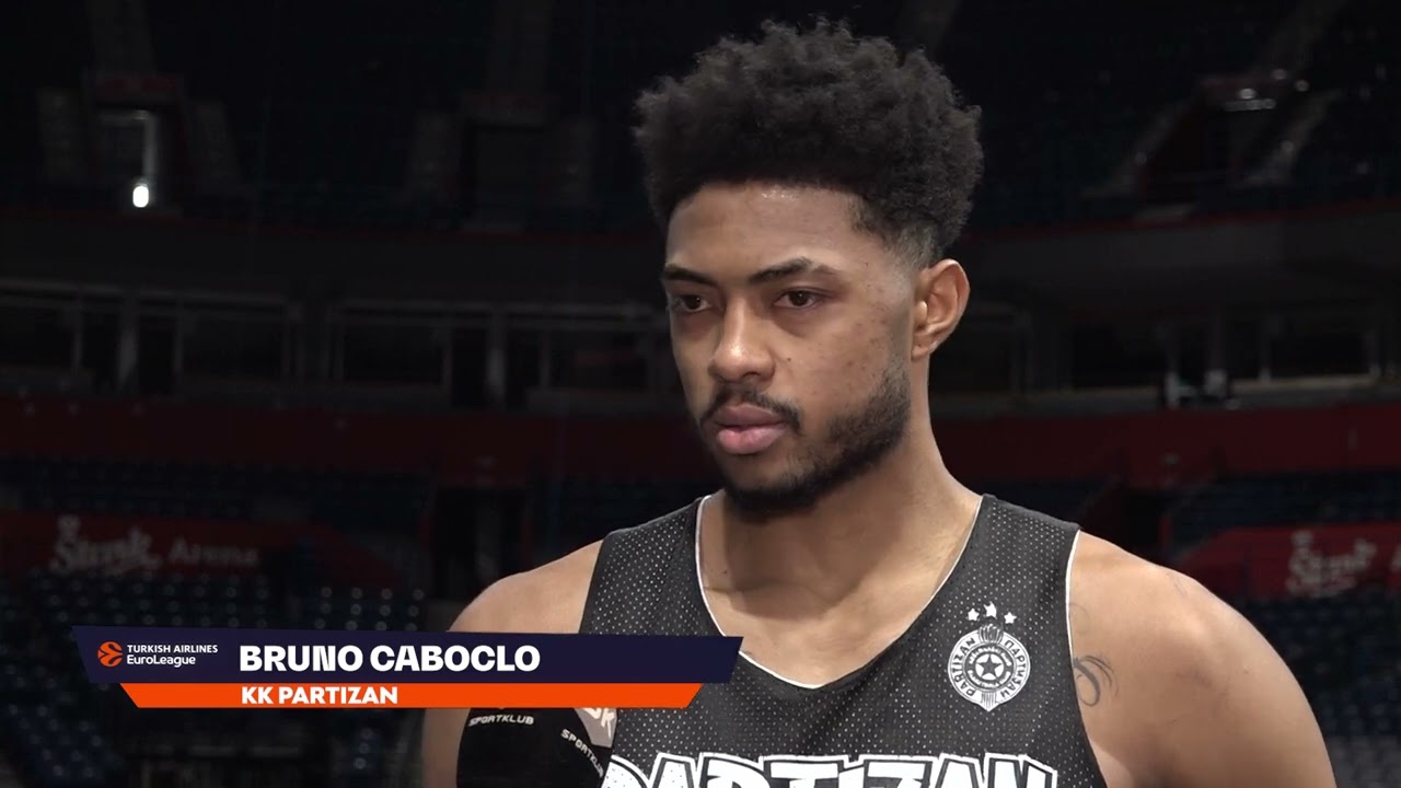 Bruno Kaboklo pred meč Partizan - Baskonija I SPORT KLUB Košarka