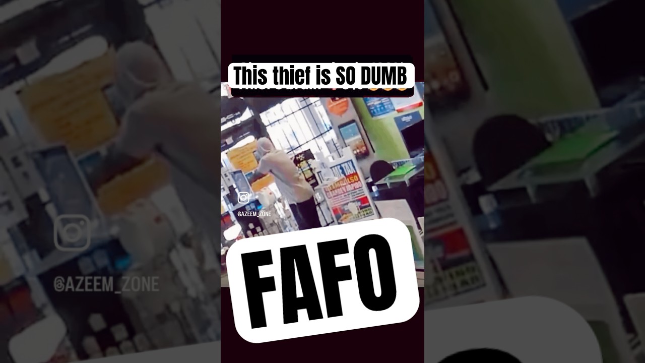 This thief was outsmarted & it&rsquo;s SATISFYING #regularblackgirl #thealirobinsshow #modernday