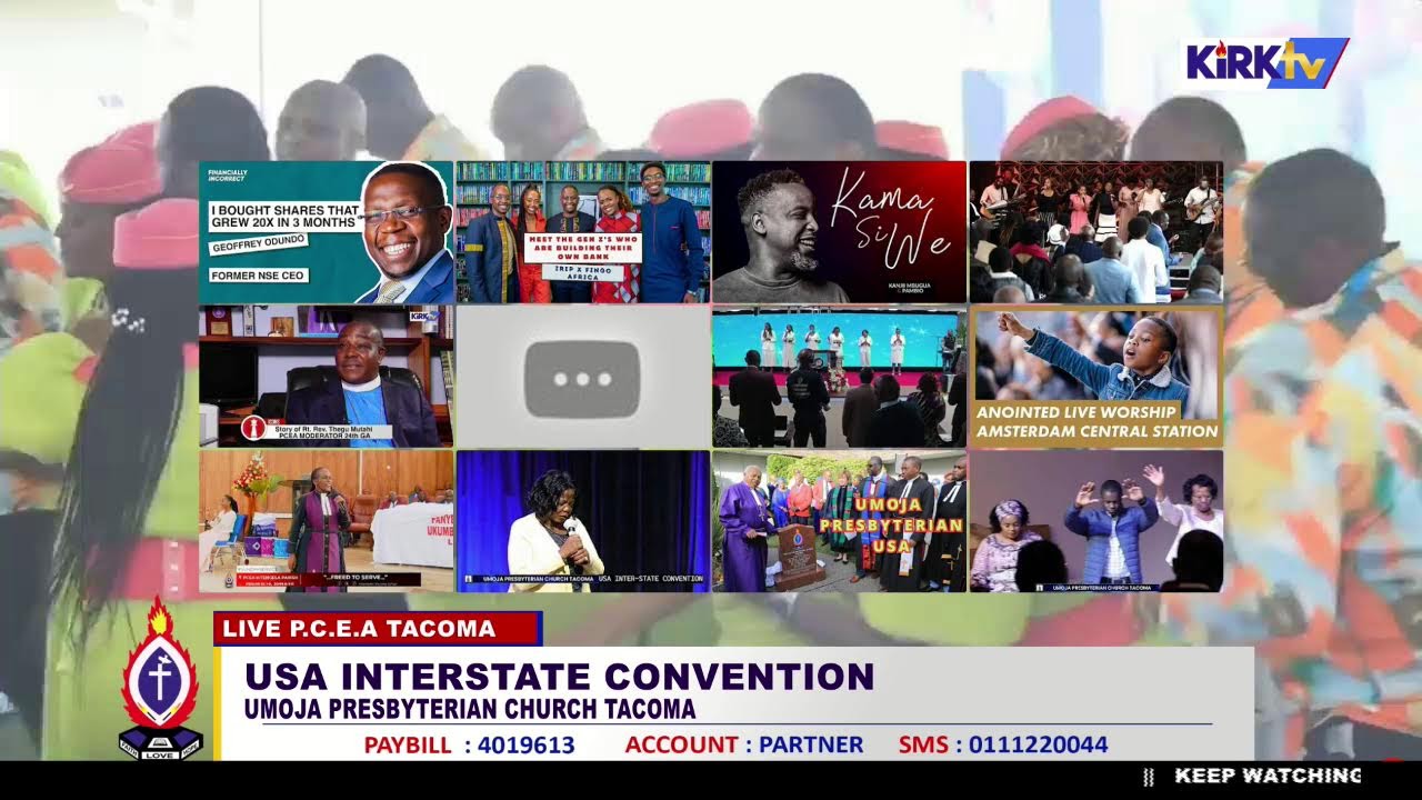 LIVE || USA Interstate Convention | Umoja Presbyterian Church Tacoma | 19th May 2024