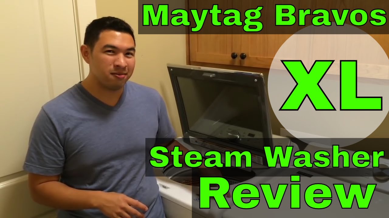 Паровая стиральная машина Maytag Bravos XL | Использование + Обзор + Демонстрация