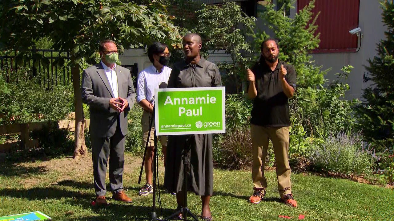 11AM EDT: Annamie Paul makes an announcement in Toronto