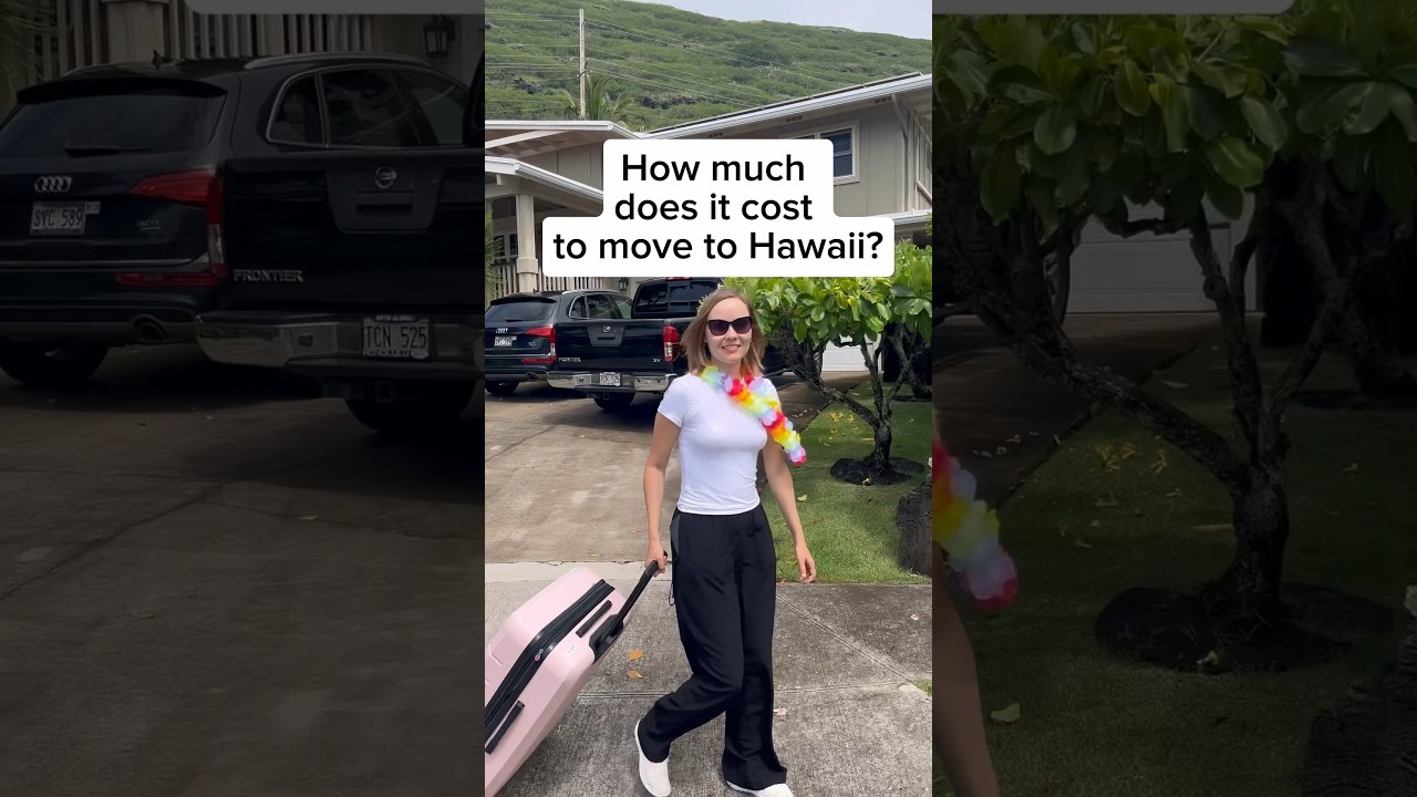 How much does it cost to move to Hawaii? #travel #hawaii #hawaiiisland #oahu #vacation #moving