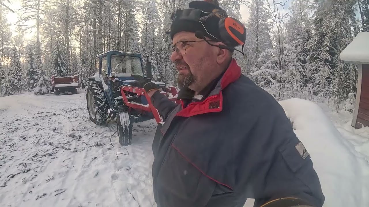Missä Ford 6600 oli? - tilannepäivitys ja pihapuiden tekoa.