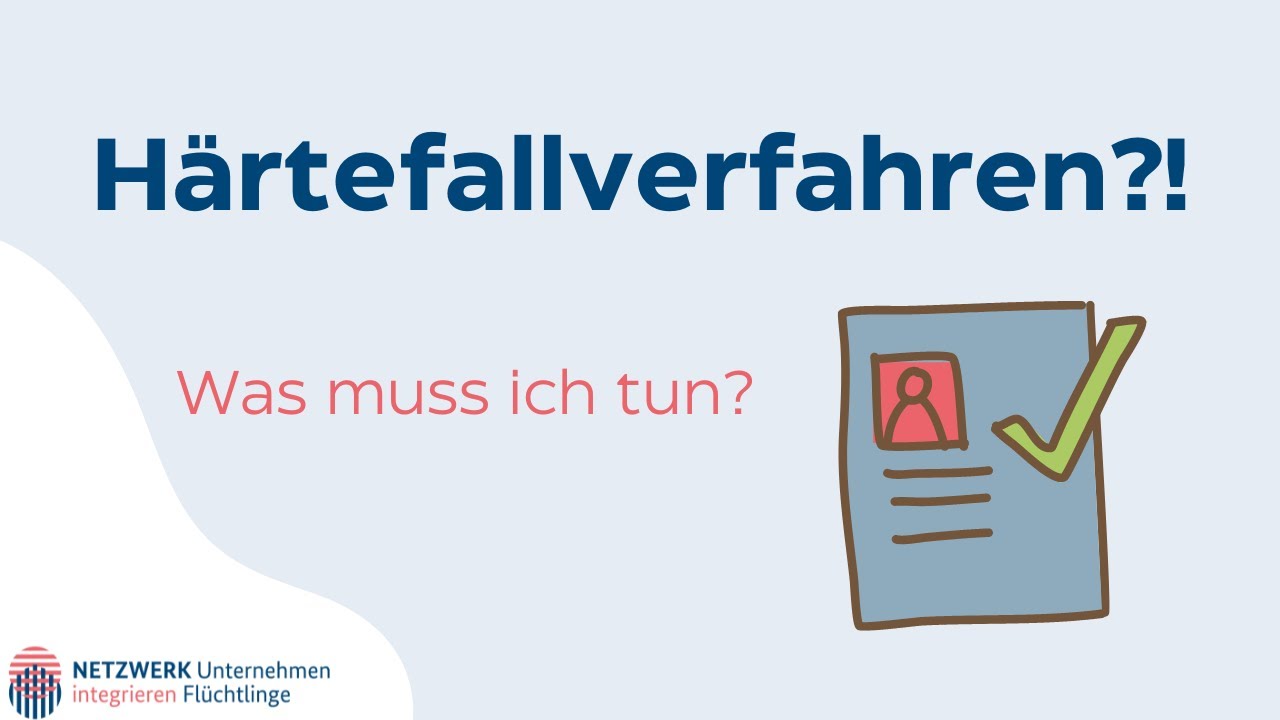 Erklärvideo: Härtefallantrag