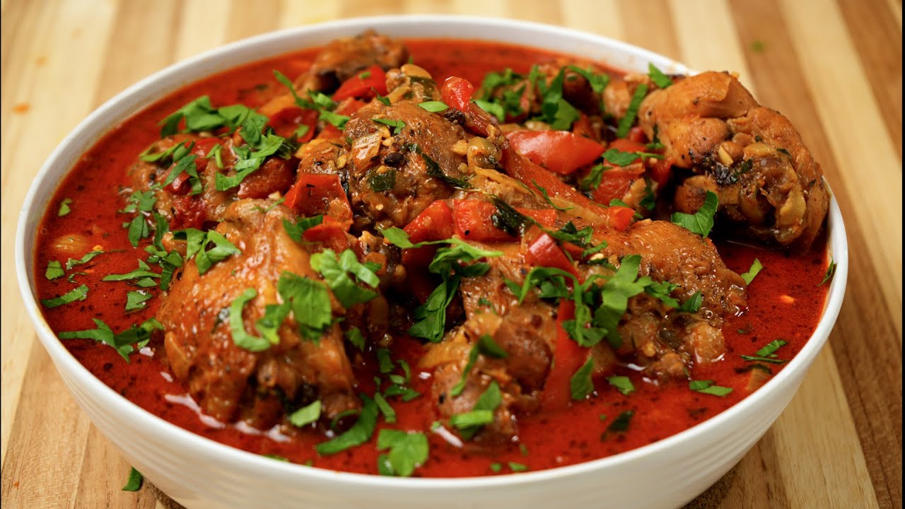 Paprika Chicken Recipe | Chicken Paprikash