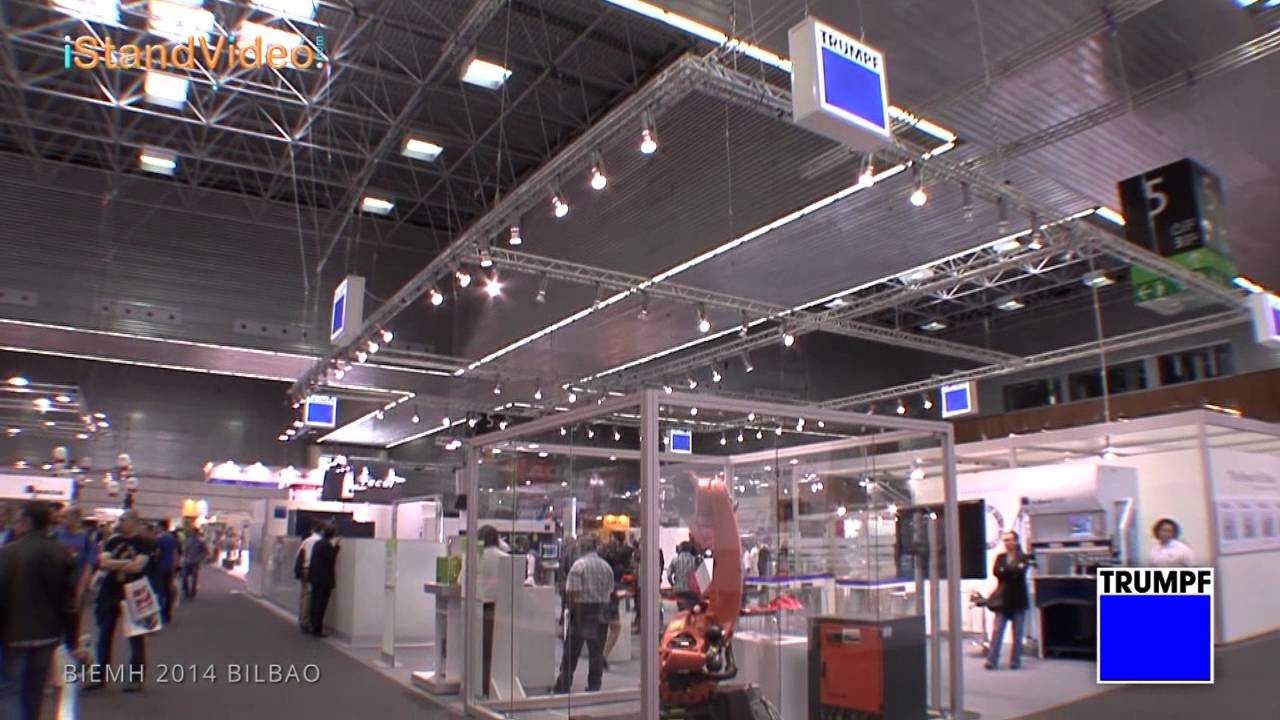 Video stand TRUMPF BIEMH 2014 BILBAO iStandVideo