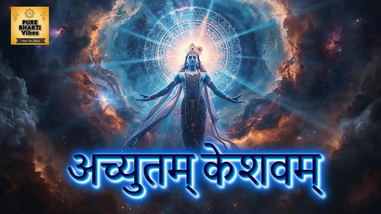 Achyutam Keshavam | Soulful Krishna Bhajan |अच्युतम केशवम|  Pure Bhakti Vibes