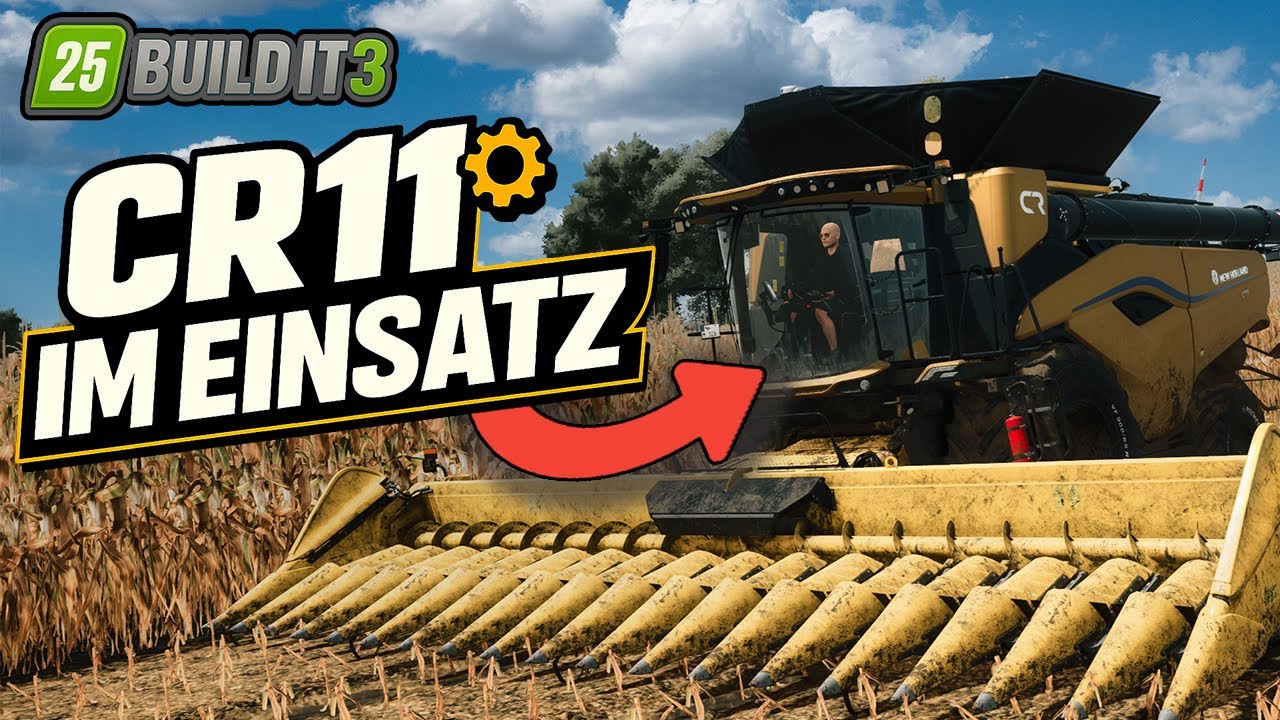 Mit DEM New Holland CR11 durch Körnermais! | LS25 Build It 3 #47