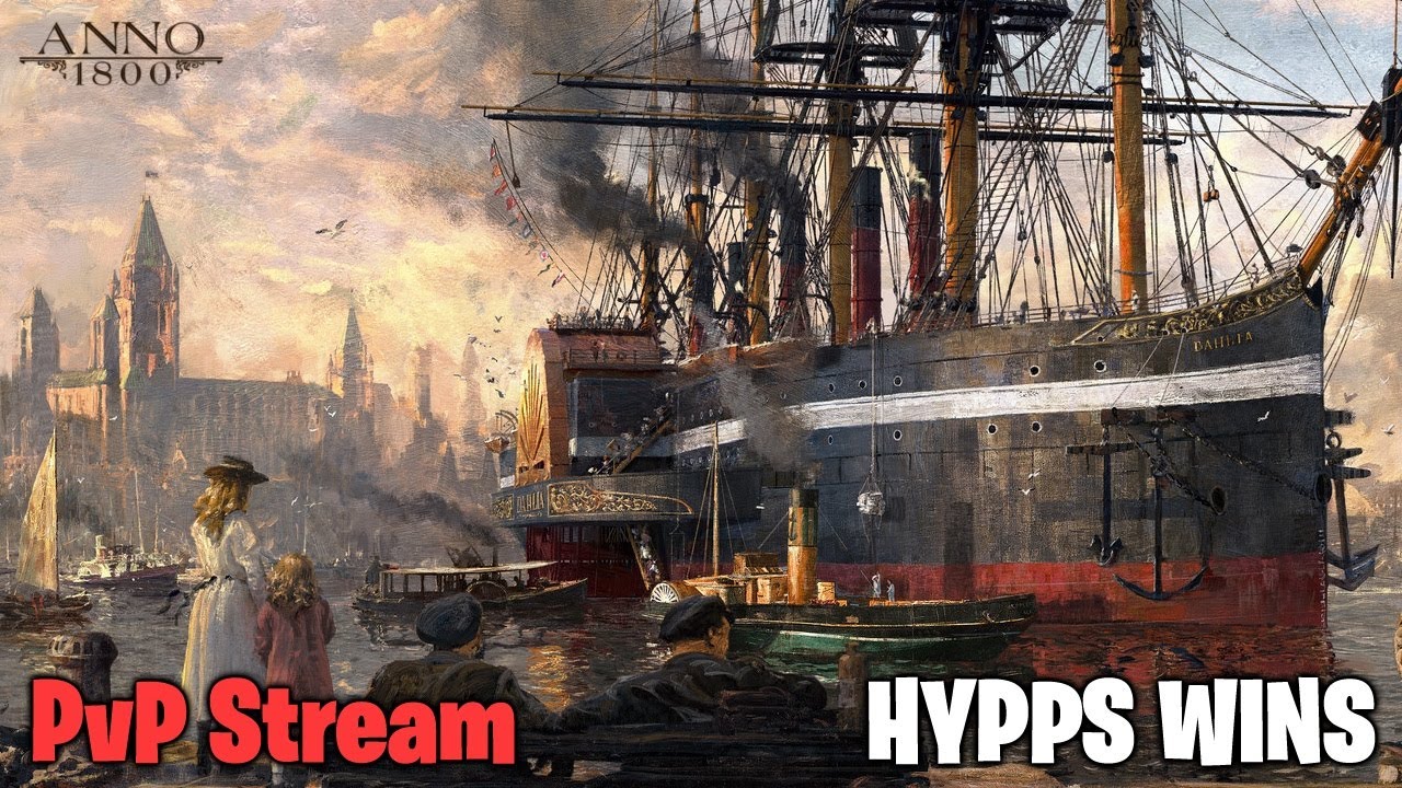 Anno 1800 PvP FFA! Let the sea battles begin