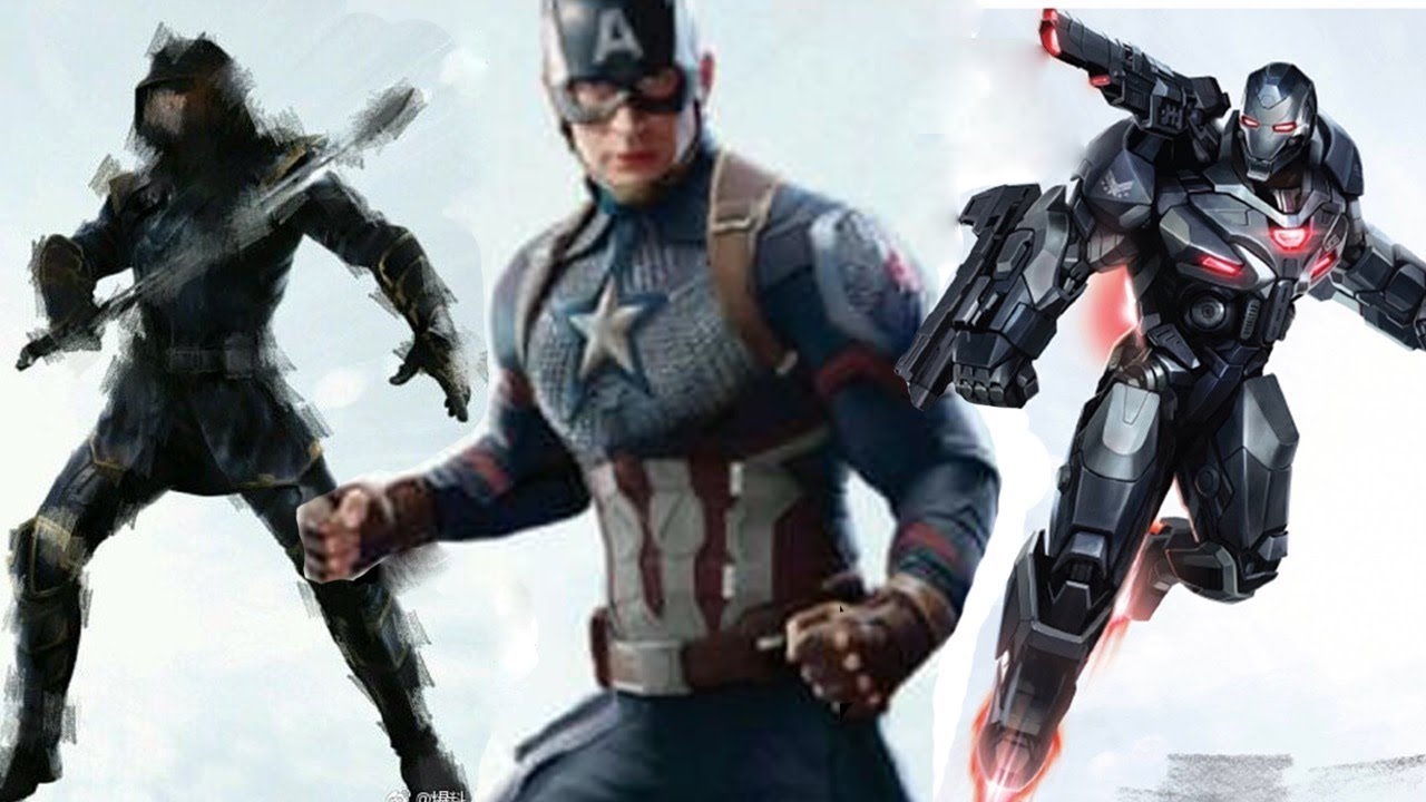*LEAKED* AVENGERS 4 NEW PHOTOS - CAPTAIN AMERICA, IRON MAN, RONIN AND THANOS