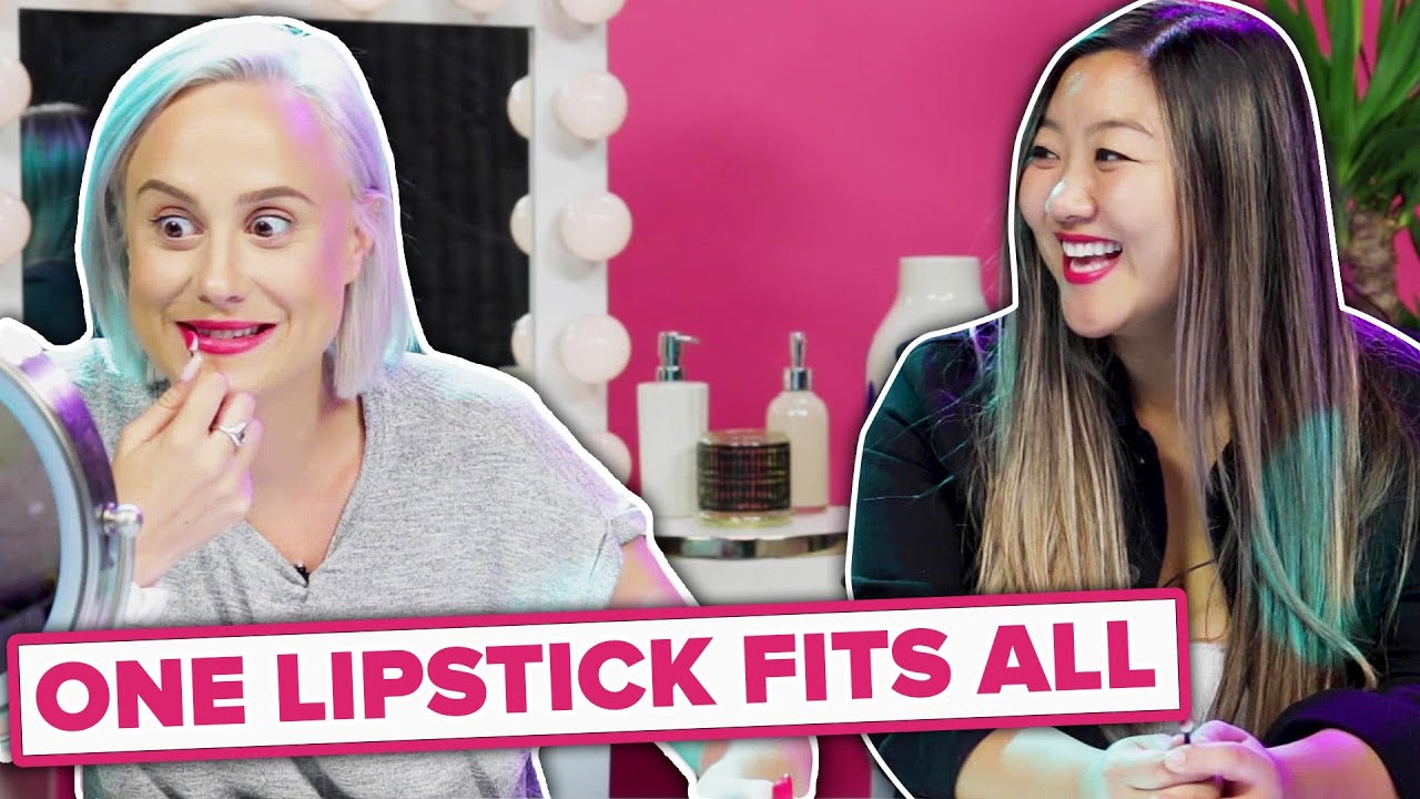 Women Try One-Shade-Fits-All Lipstick