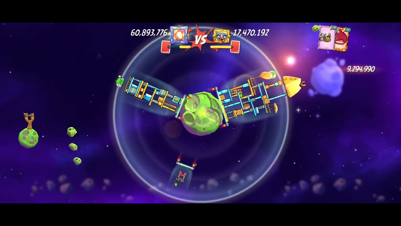 Angry Birds 2 Space Arena! Fun figuring out how gravity works. 