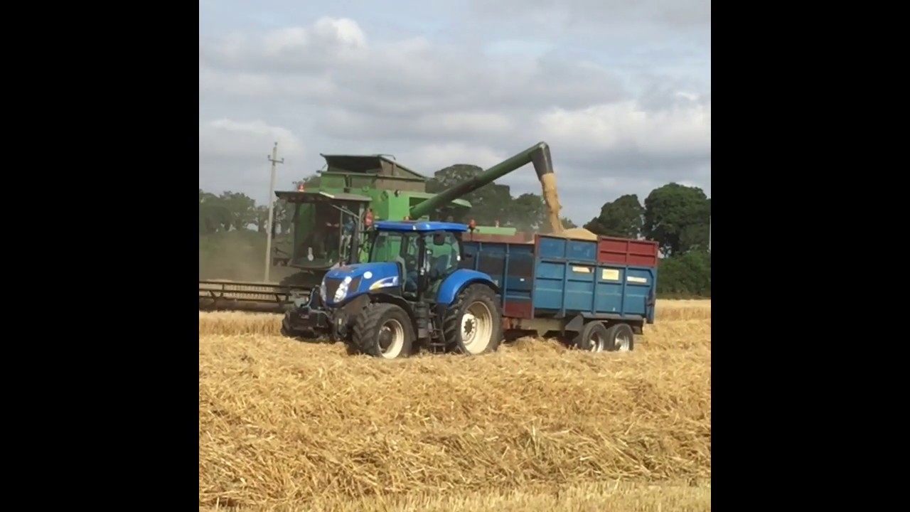 Barley Harvest, Barley, Harvest, Modern Harvest