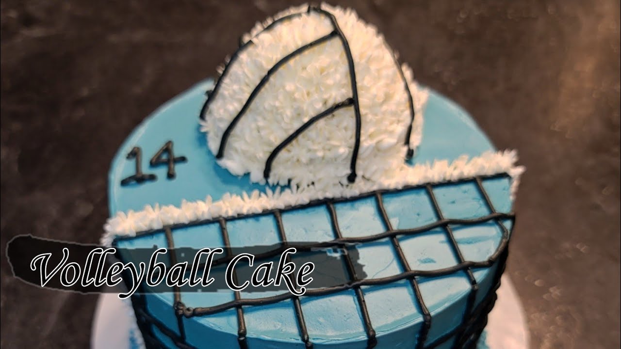 Volleyball Cake | Cake Decorating
