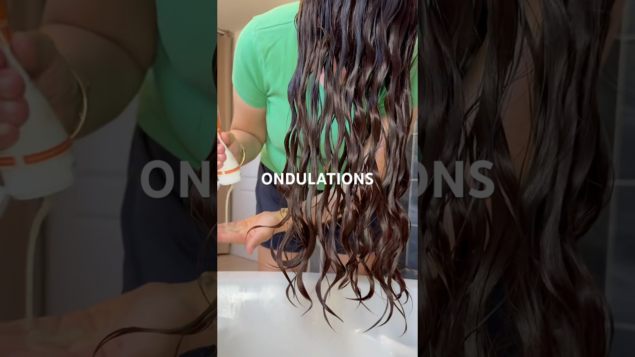 Je coiffe rarement mes cheveux ondul&eacute;s #cheveux #ondulations #haircare
