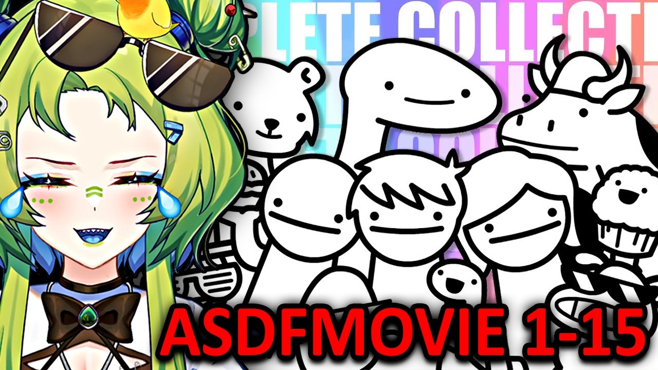 THESE ANIMATIONS ARE TOO FUNNY!! | asdfmovie 1-15 (Complete Collection)