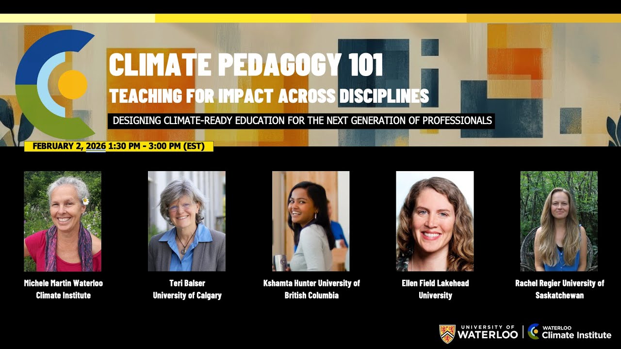National Forum 2026 Climate Pedagogy 101: Teaching for Impact across Disciplines