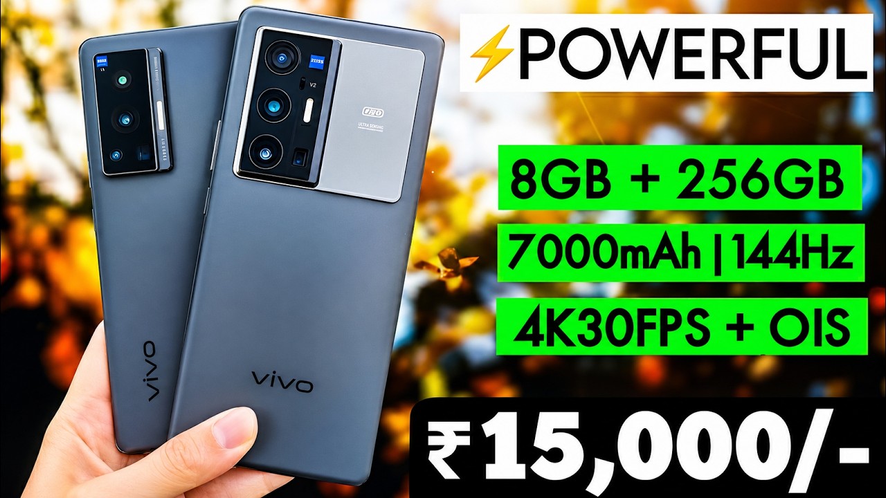 8GB + 256GB 🤯 - ₹15,000/- | Top 5 Best 5G Smartphone Under 15000 2026 | 144Hz + 7000mAh | in india