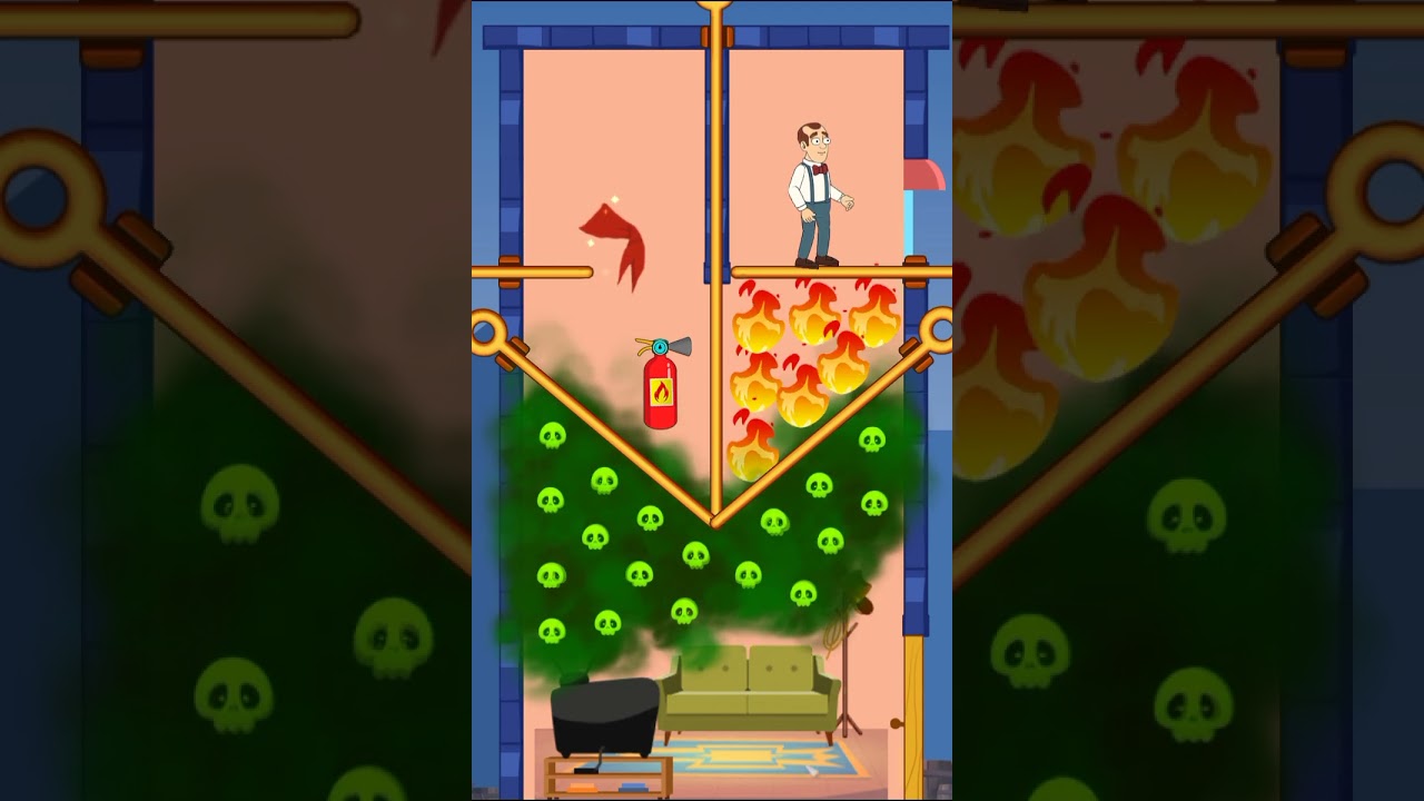 Pull The Pin To Save The Girl 😱 | 99% Players Fail | Brain Puzzle Game | Episode 1