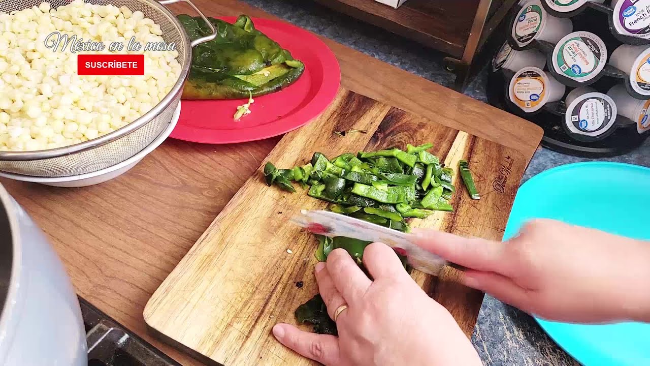 Sopa De Elote Con Rajas y Queso Receta Muy Rica Para Esta Cuaresma ❤️🌽🧀🥑