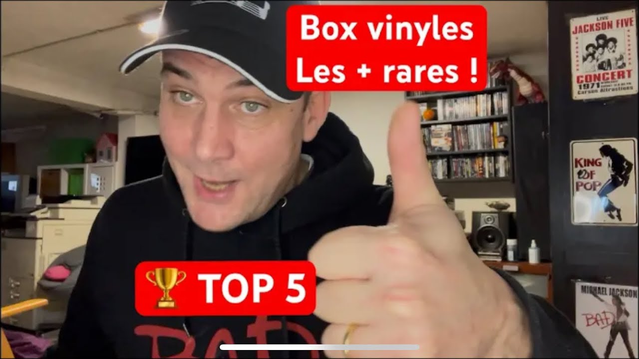 Les 5 Vinyles ♥️😎 les + rares et les + chers de ma collection Michael Jackson