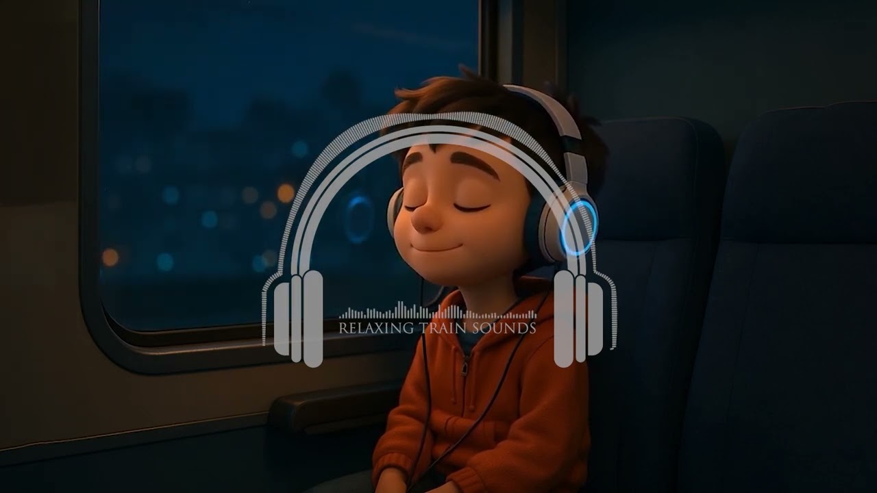 Relaxing Train Journey Sounds #indianrailways | Deep Sleep and Stress Relief Sounds