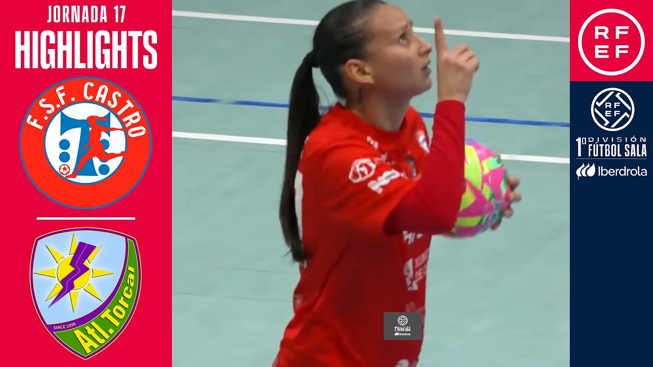 Resumen #PrimeraIberdrola | Castro Bloques Cando 5-4 Nueces de Ronda Atlético Torcal | Jornada 17
