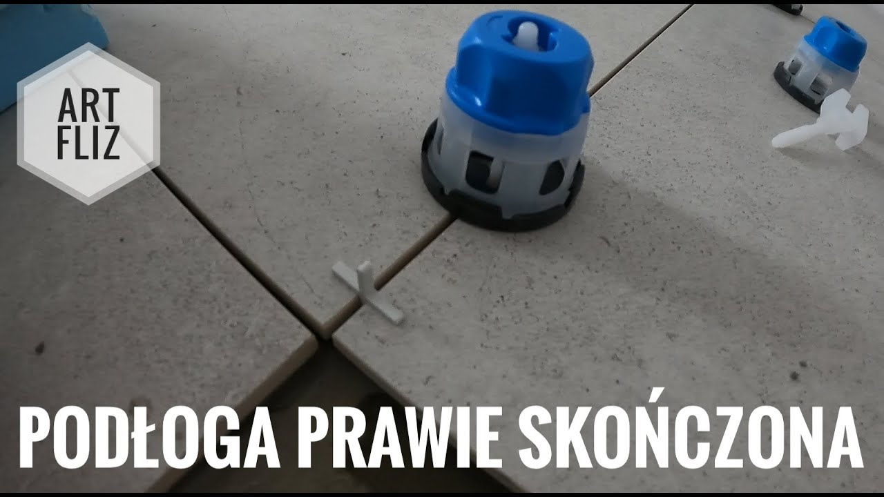Układanie płytek 120x60 na podłodze #artfliz