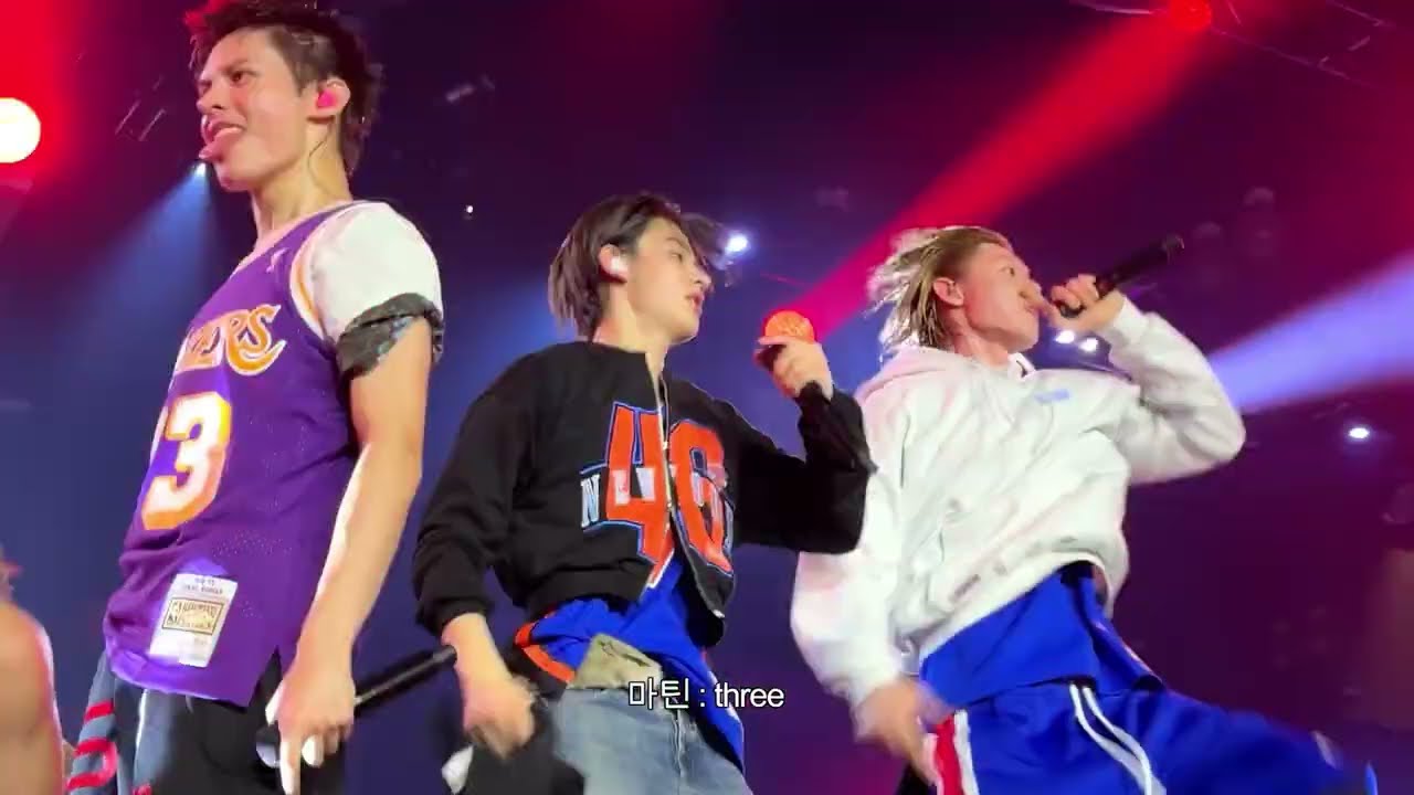 CORTIS (코르티스) YCC (Young Creator Crew) at NBA Crossover Concert in LA!