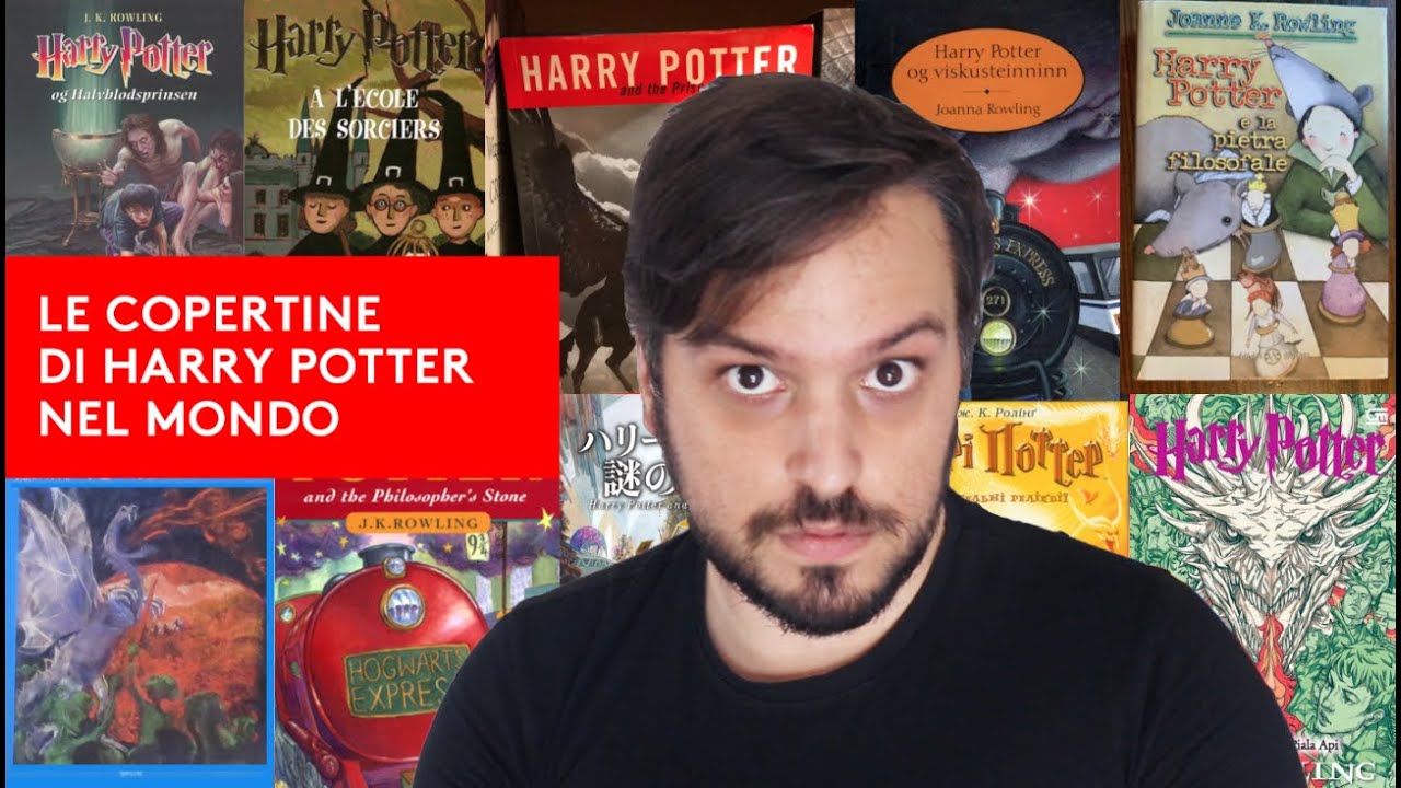 LE COPERTINE DEI LIBRI DI HARRY POTTER NEL MONDO