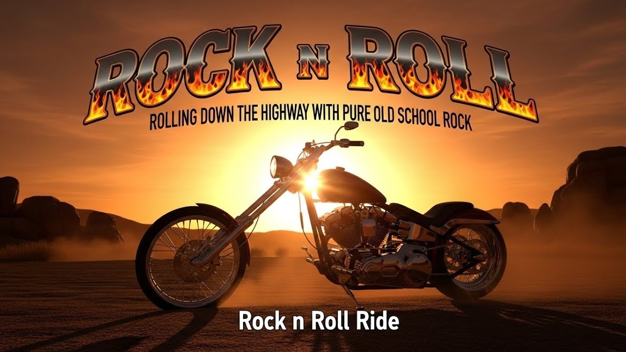 ⚡ Hardcore Motorcycle Rock Playlist 🤘 Rock N Ride Anthems | Freedom, Speed & Old School Rock