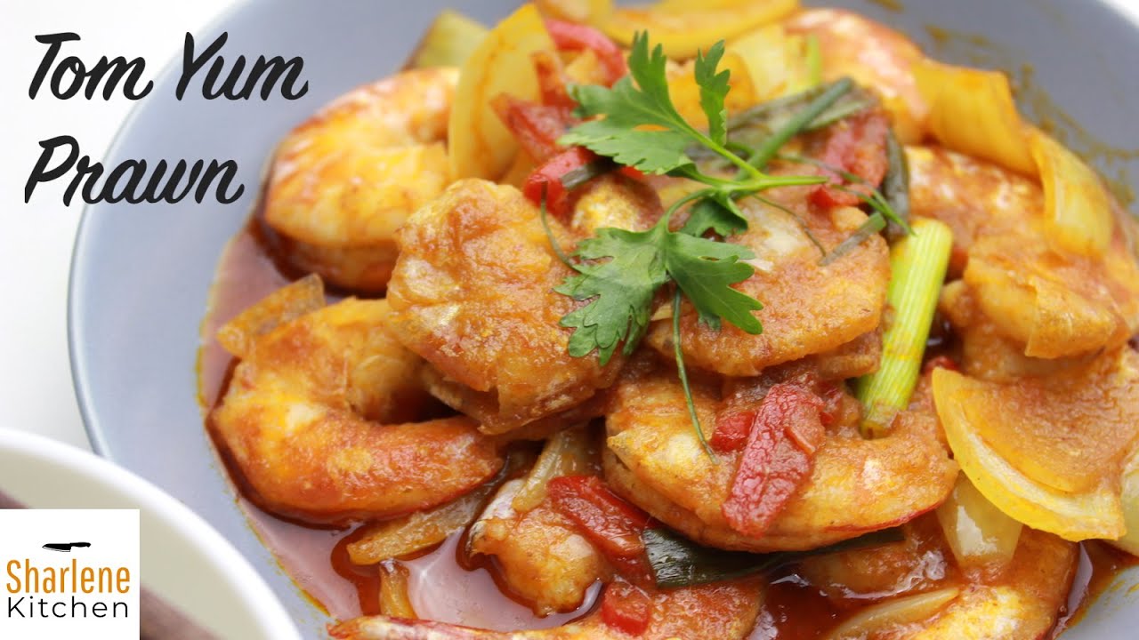 HOW TO COOK Stir Fried Tom Yum Prawn at Home | Sharlene Kitchen