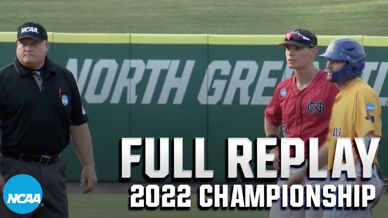 2022 DII baseball championship Game 8: Angelo State vs. North Greenville I Full Replay