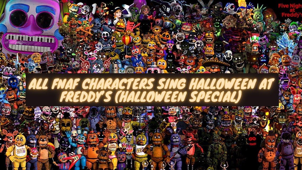 All FNAF Characters sing Halloween at Freddy’s (Halloween Special 2024)