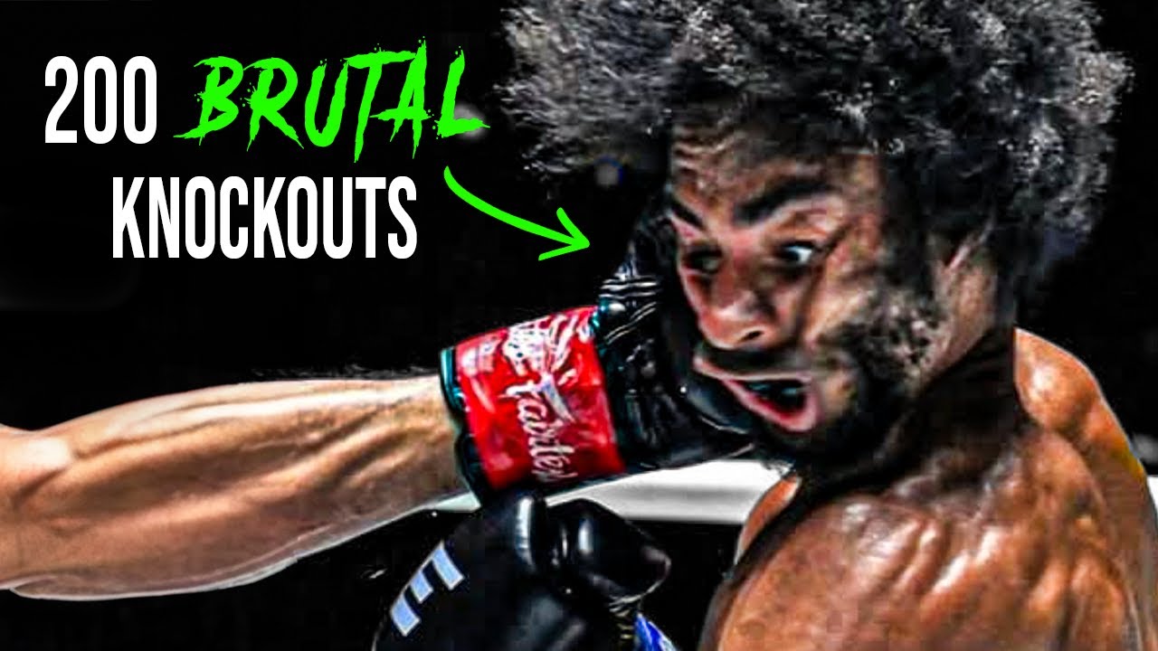 1 Hour Of VIOLENT KNOCKOUTS (MMA, Muay Thai & Kickboxing)