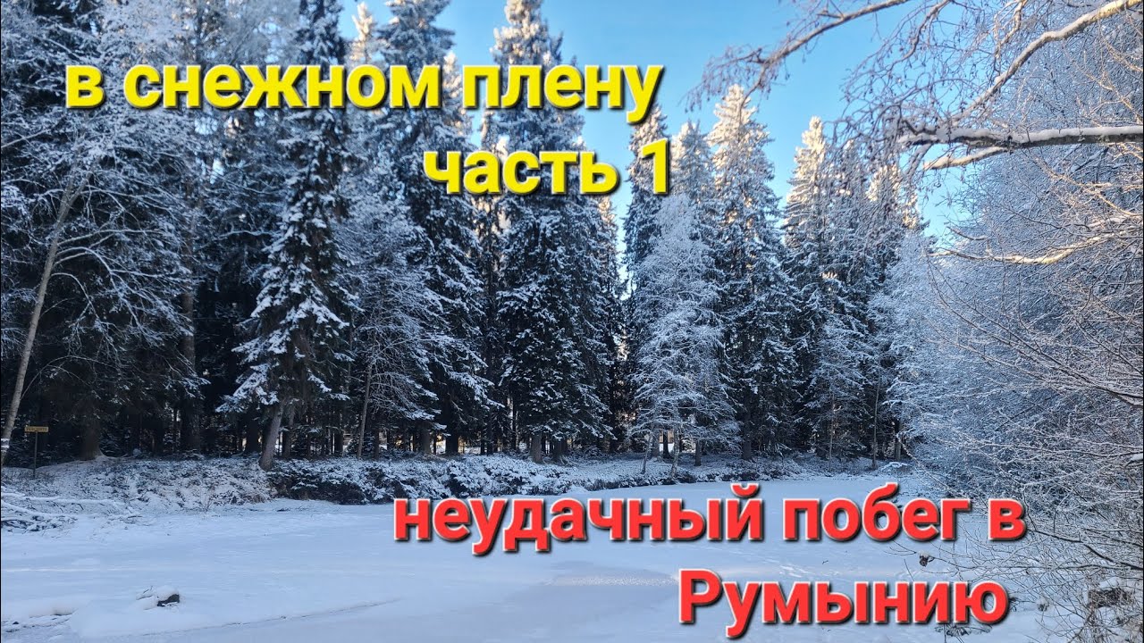 Зимний побег в Румынию, сквозь холод к свободе. 