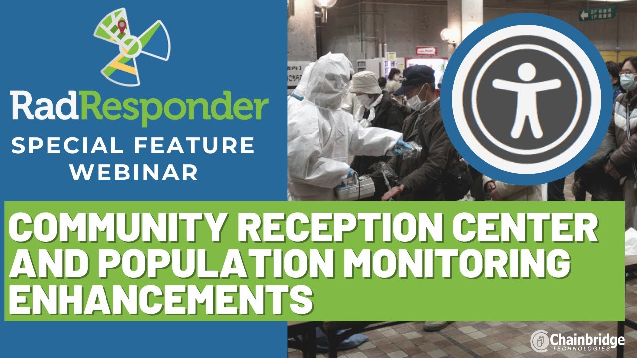 RadResponder Special Feature Webinar: Community Reception Centers & Pop Monitoring Enhancements