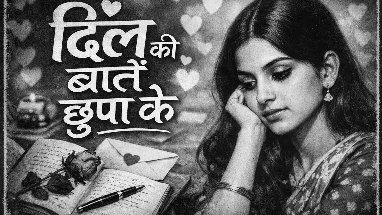DIL KI BAATEIN CHUPA KE | 1980s BOLLYWOOD ROMANTIC SONG | 