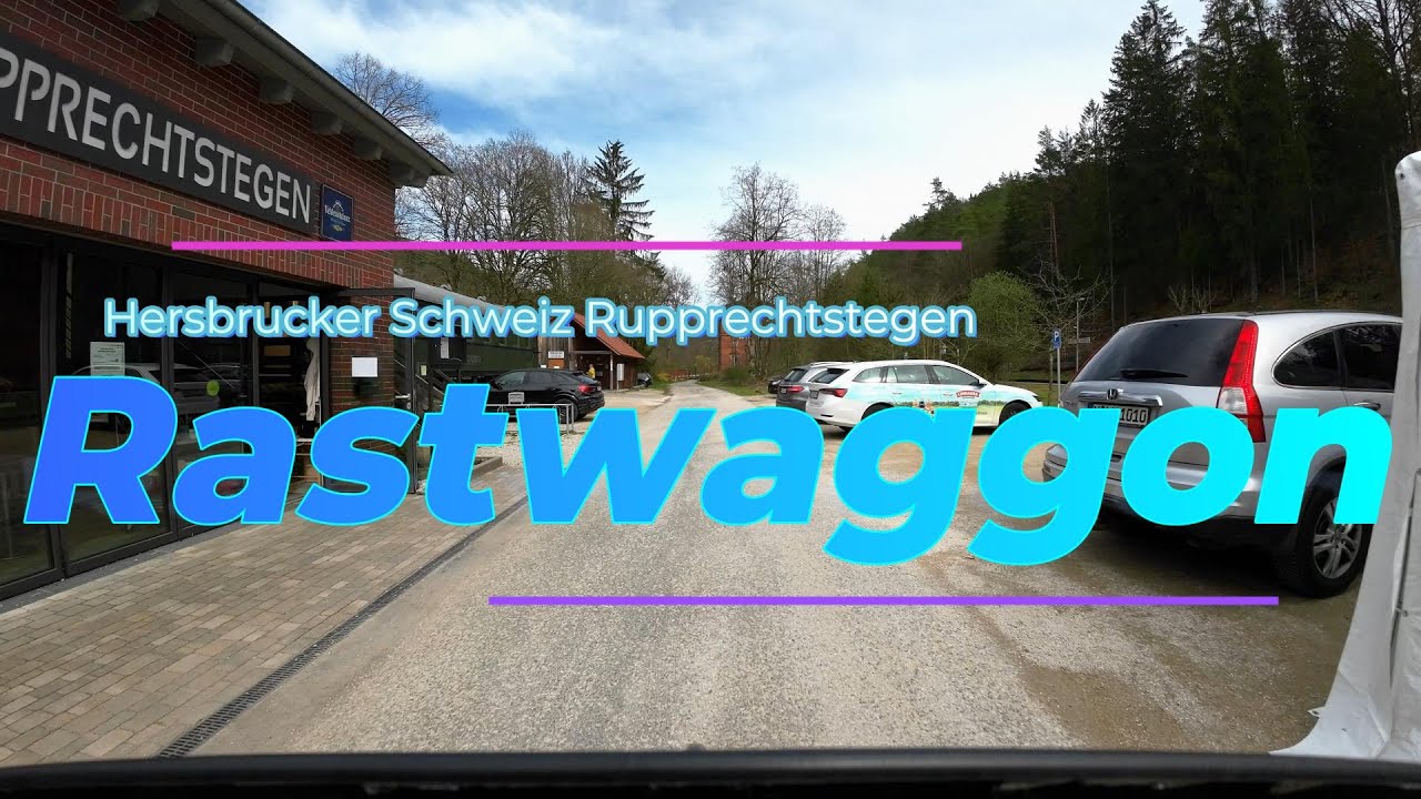 Bil unterwegs in der Hersbrucker Schweiz.
