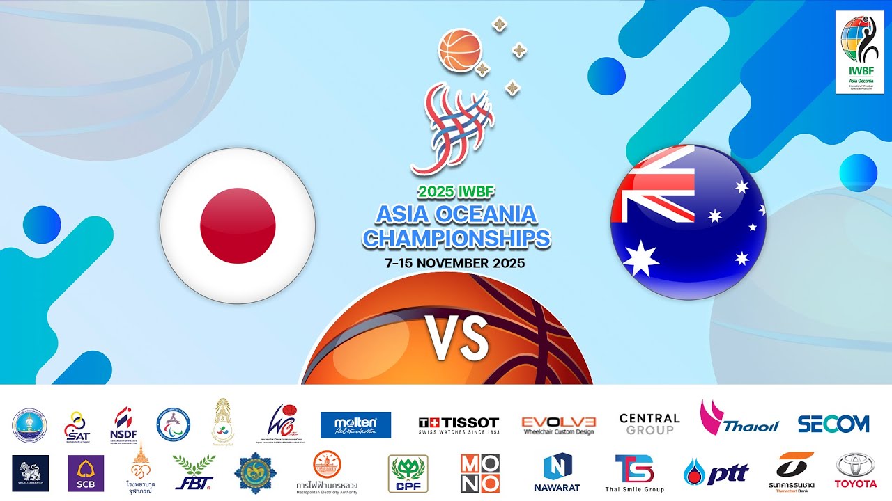 🇯🇵 Japan vs 🇦🇺 Australia | Women’s Semi-Final 2 | 2025 IWBF Asia Oceania Championships – Bangkok