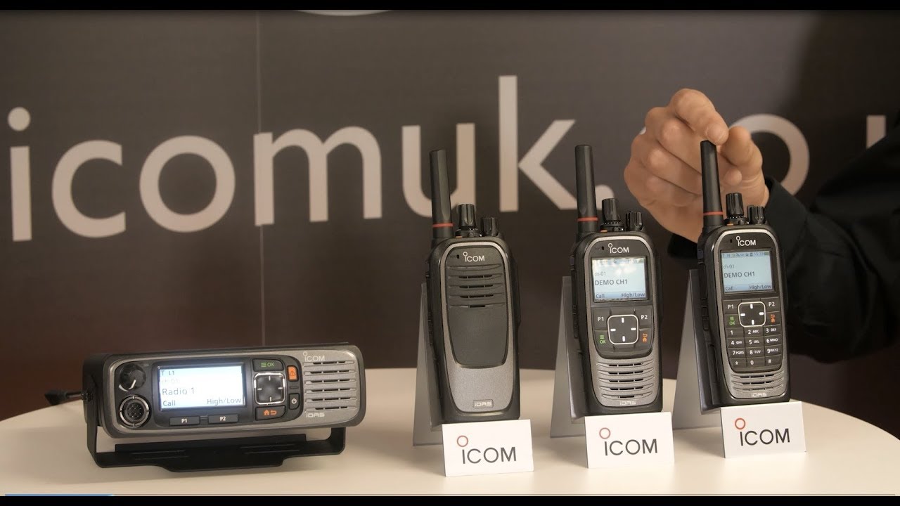 Introducing Icom’s New IDAS Digital Two Way Business Radio Series