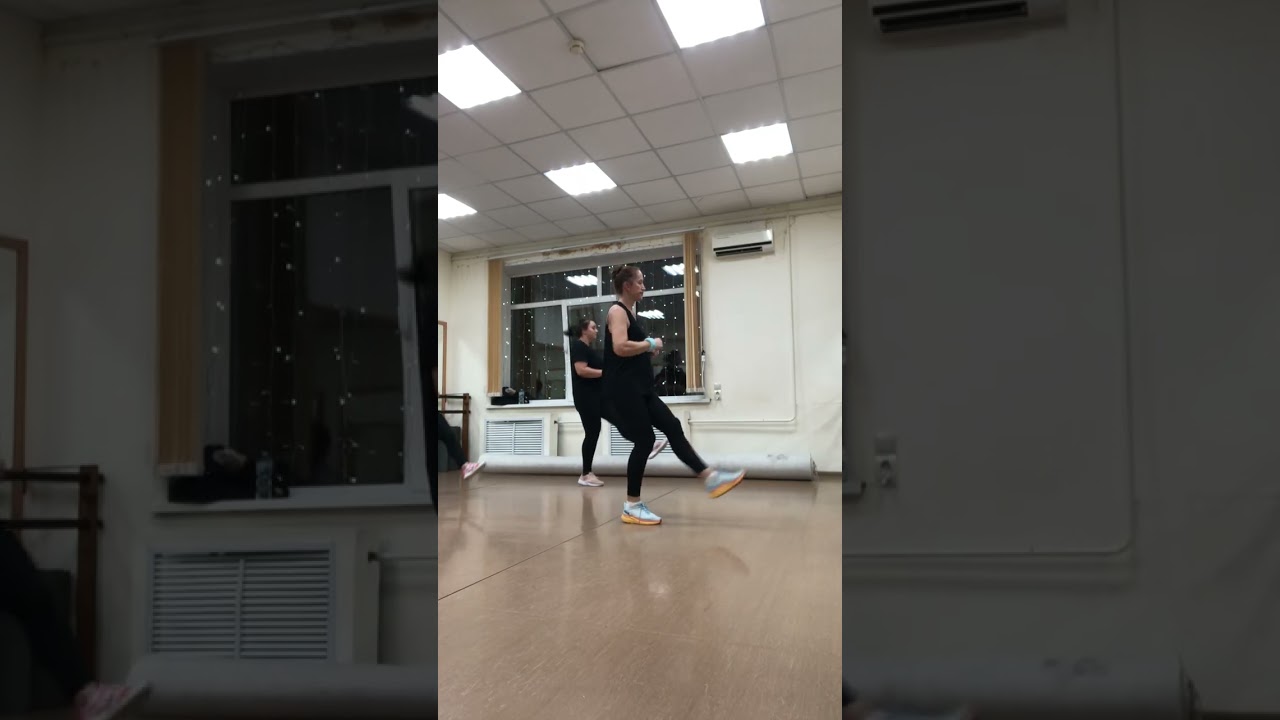Аэробная тренировка с дополнительным весом!