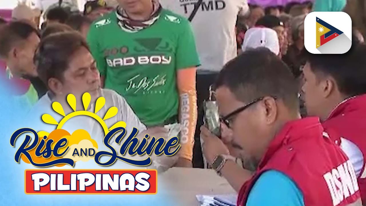 Ikalawang araw na pamamahagi ng cash relief assistance sa tricycle drivers sa Metro Manila...