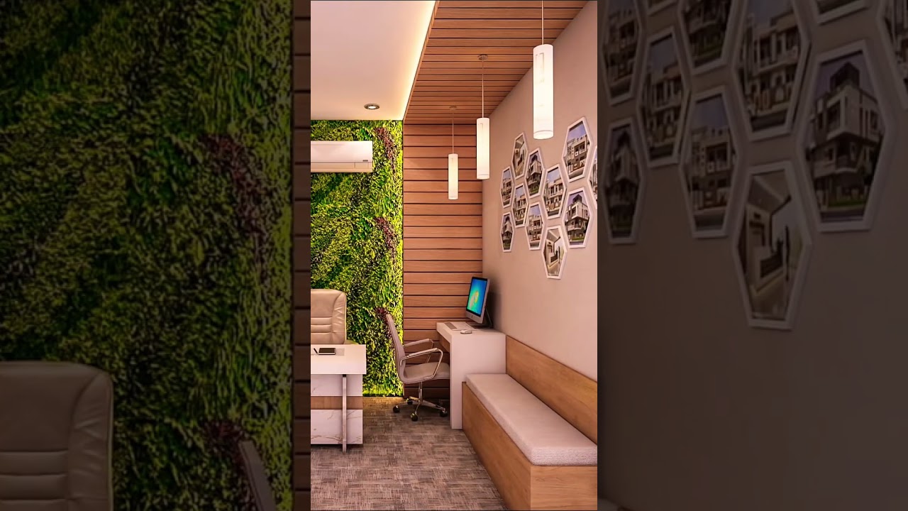 Office interior ideas / small office interior design / interior design