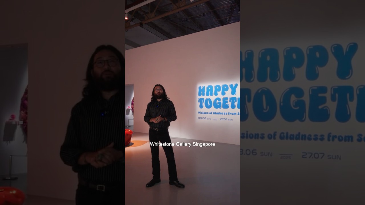 Curator explains the Southeast Asia group exhibition in Singapore (25/07) #Artwalk #Exhibition