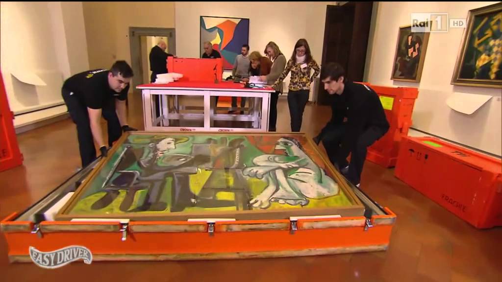 Il trasporto delle opere d’arte – Rai1 Easy Driver 21/02/2015