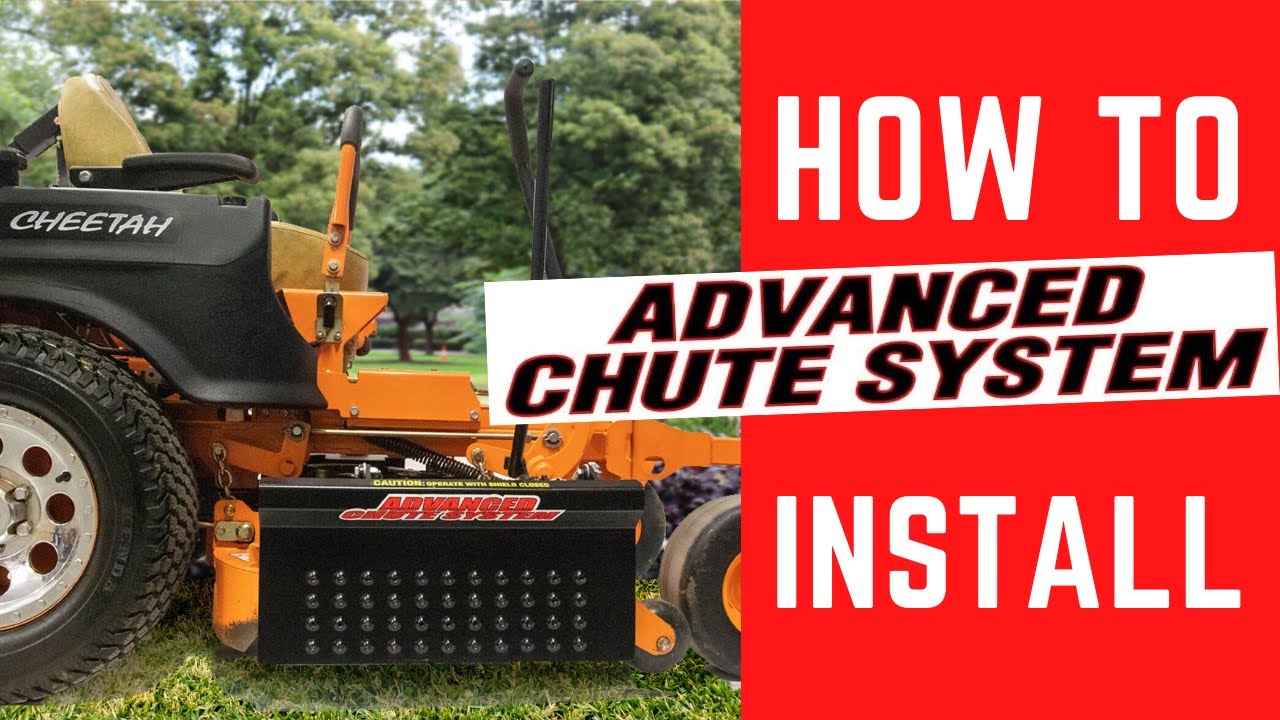 No nonsense Advanced Chute System installation instructions