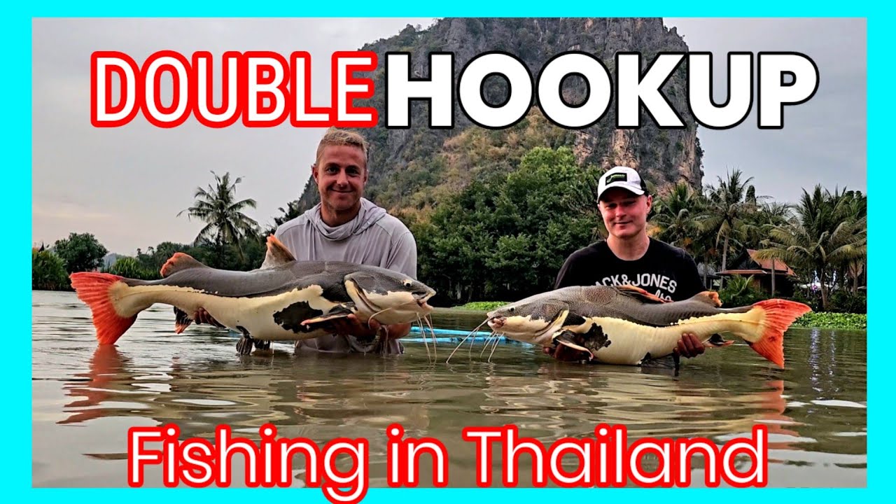 FISHING Double Hookup at Jurassic Mountain!